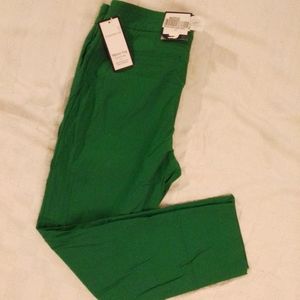 Charter Club Cambridge Tummy Slimming Skinny Leg Pants Size 16 Color Bright Pine
